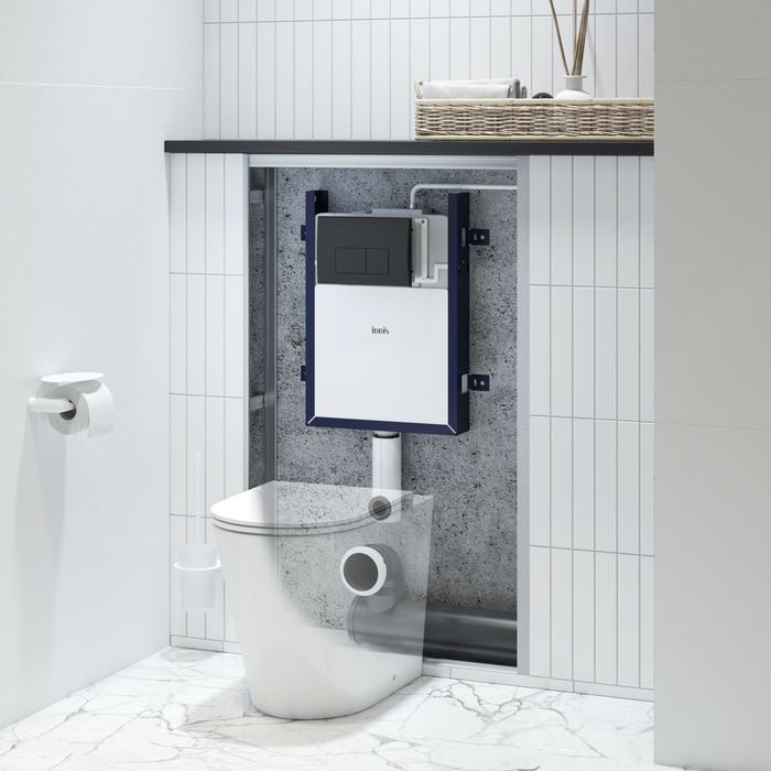 картинка Бачок скрытого монтажа IDDIS Optima Home (клавиша черная), OPH0MBCi32K от магазина Ваша Сантехника