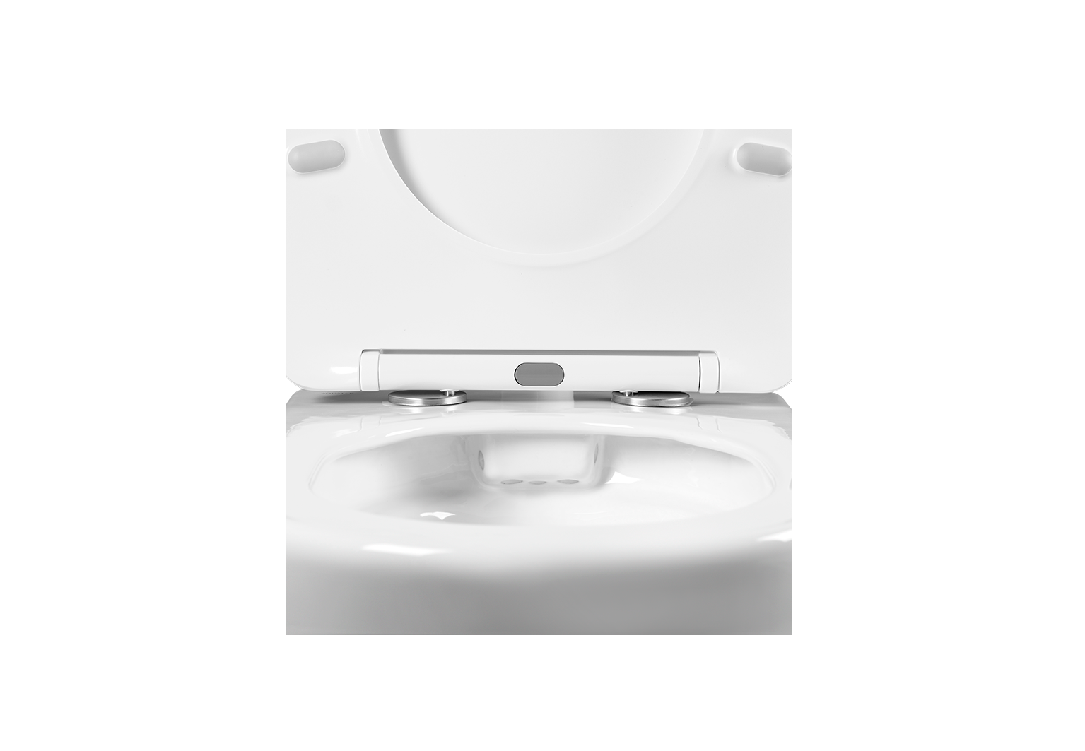 картинка Унитаз подвесной Aquatek БЕТТА AQ1253W-00 безободковый 530*360*330 с сиденьем Soft Close от магазина Ваша Сантехника